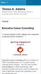 Mobile Screenshot of executivecareerconsulting.com